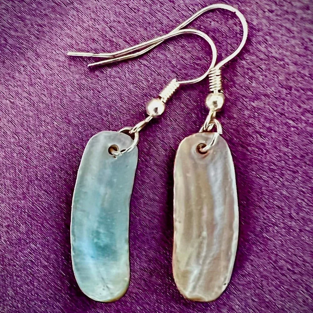 Long Shell Earrings - Picture 1 of 1